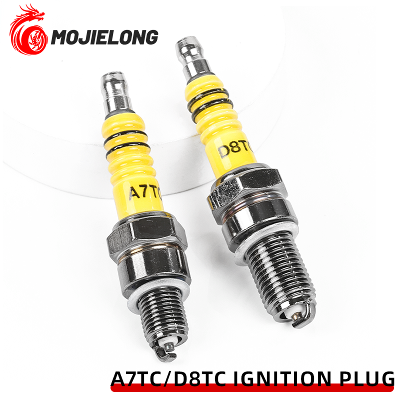 Motorcycle Spark Plug - Velas de ignição padrão, acessórios de