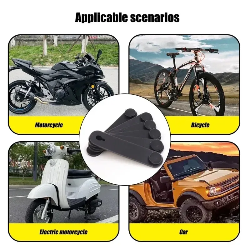 1-20 pçs quadro de borracha da - Motorcycle Clutch avaliação e preço