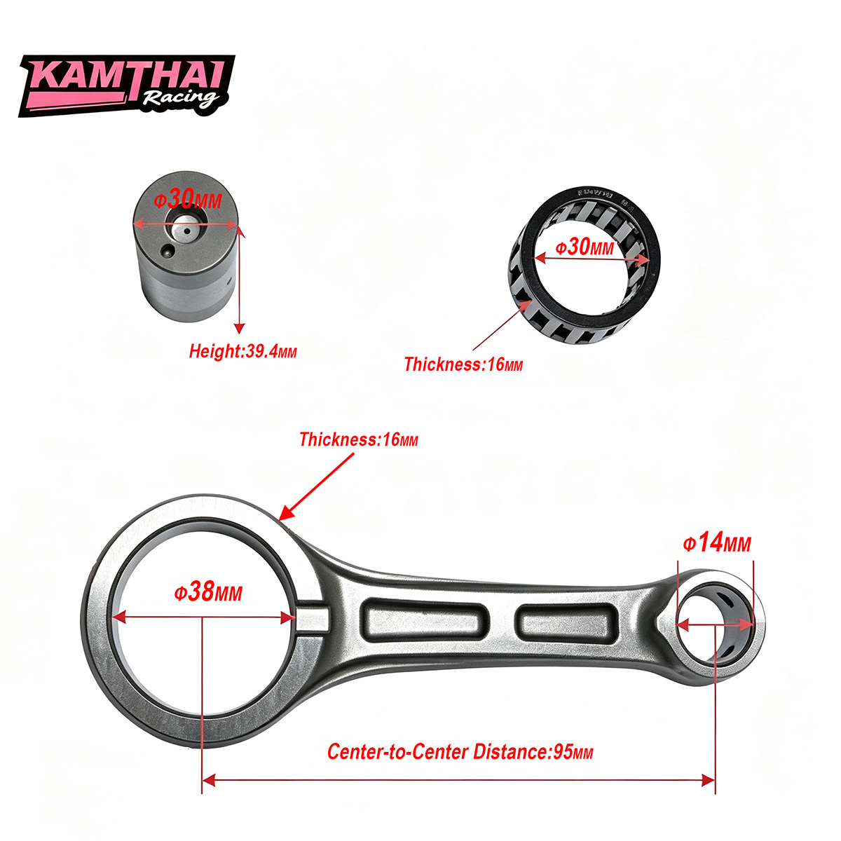 Biela de Virabrequim Usinada C - Motorcycle Crankshaft avaliação e preço